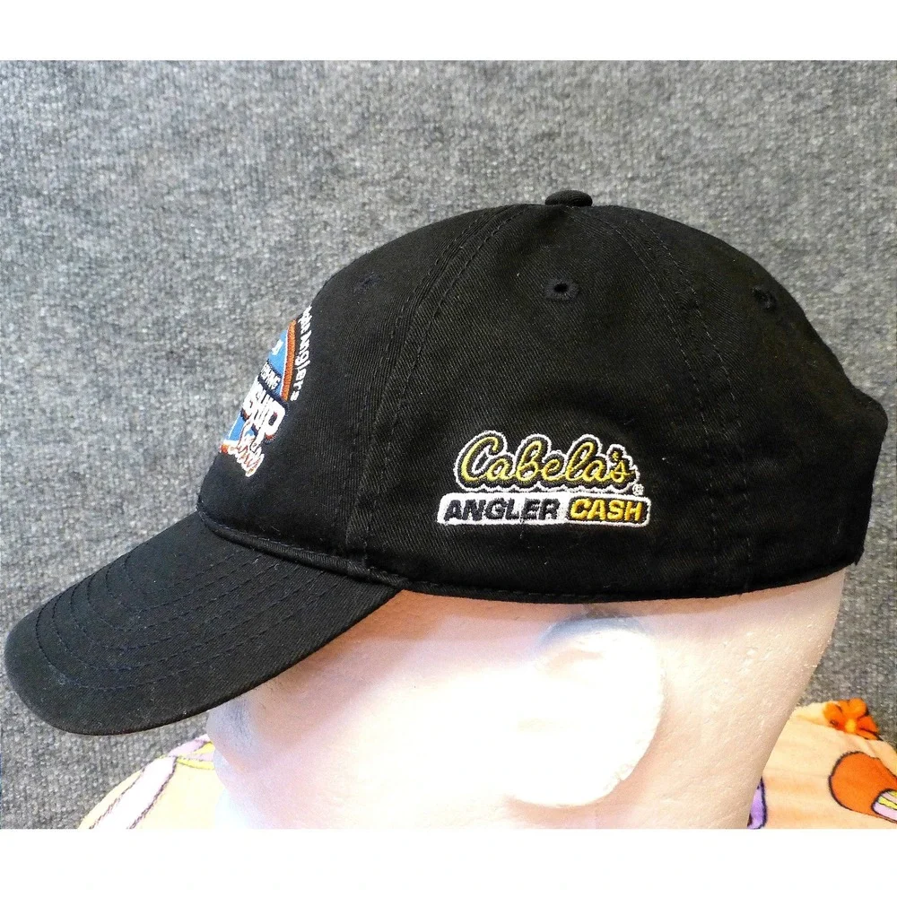Collegiate Bass Fishing Championship Series Hat Black Berkley Cabelas Angler Cap
